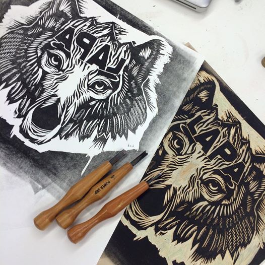 Lapa - Tshirt - carving 1