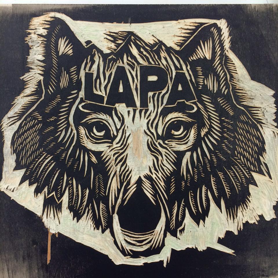 Lapa - Tshirt - carving 2